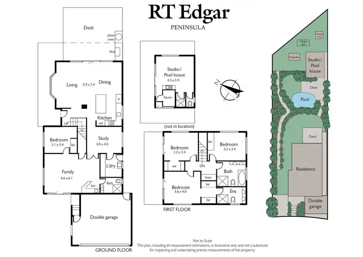 Floorplan of Homely house listing, 41 Koornalla Crescent, Mount Eliza VIC 3930