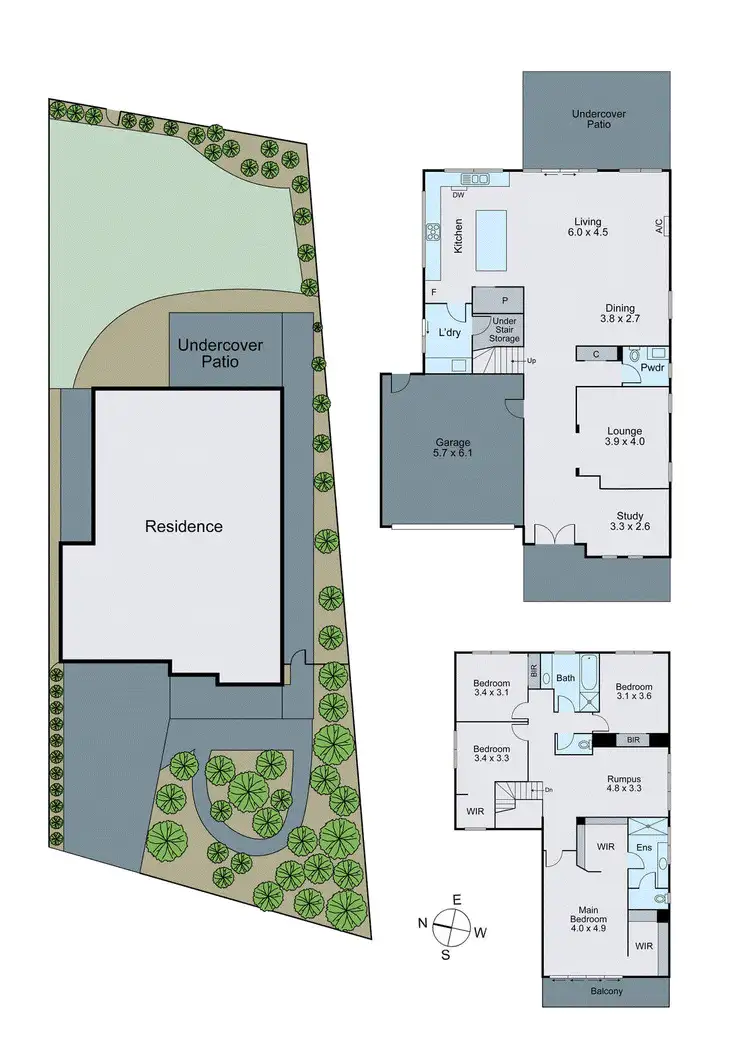 Floorplan of Homely house listing, 4A Melinga Crescent, Chadstone VIC 3148