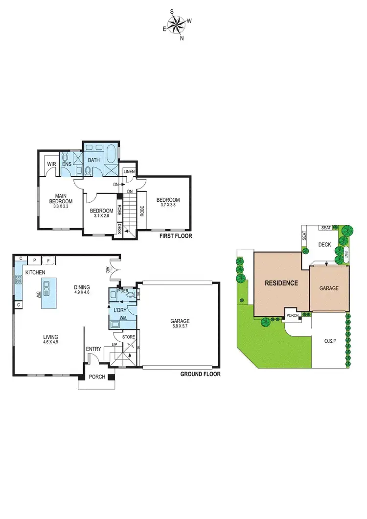 Floorplan of Homely house listing, 200 Patterson Road, Bentleigh VIC 3204