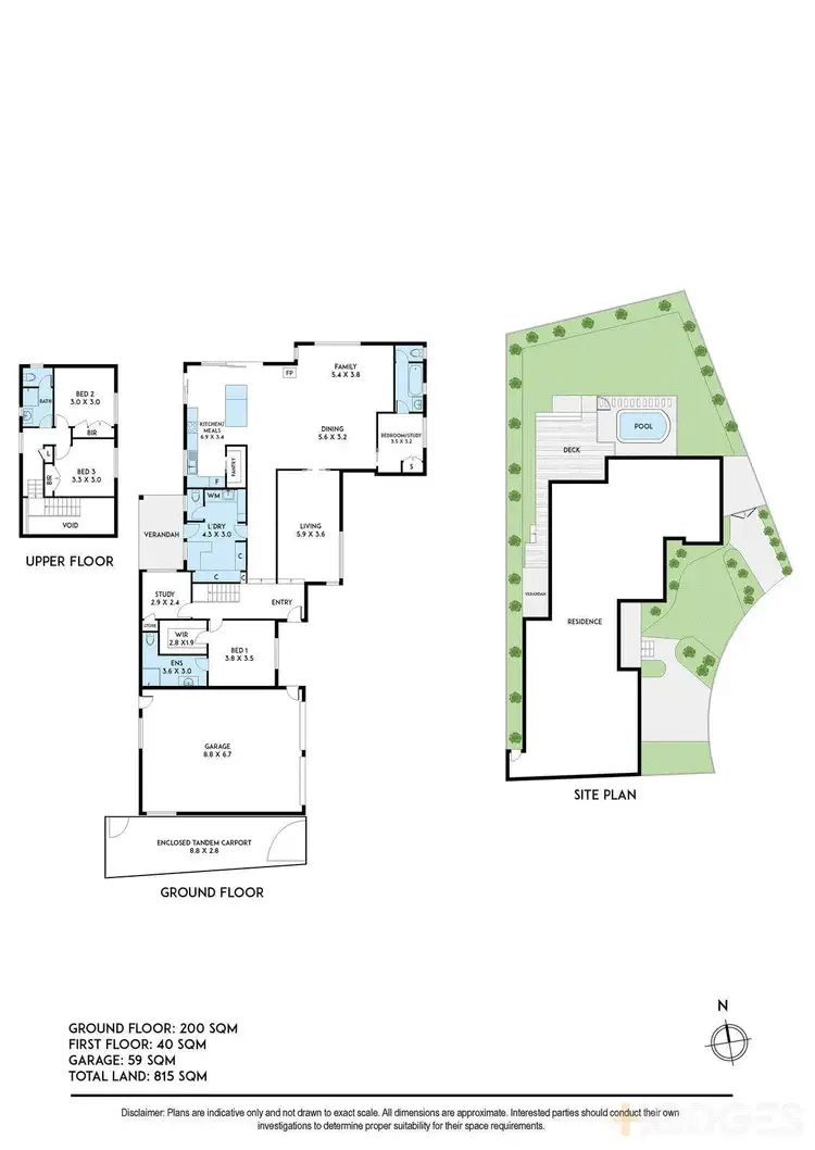 Floorplan of Homely house listing, 8 Logan Court, Mentone VIC 3194