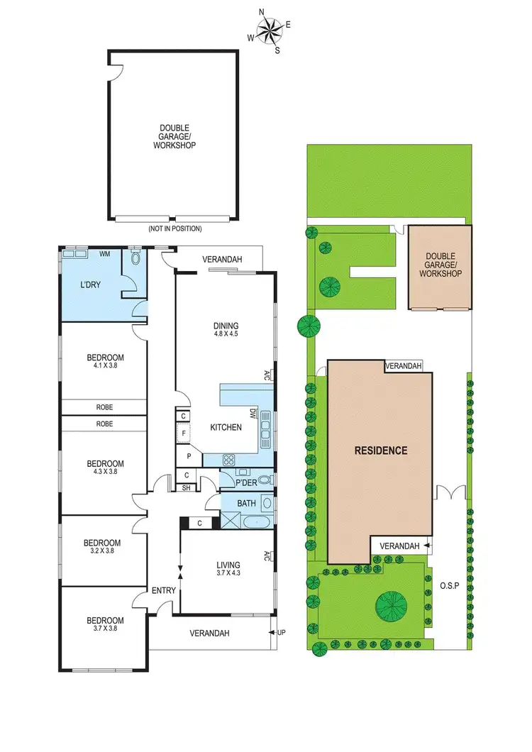 Floorplan of Homely house listing, 77 Purtell Street, Bentleigh East VIC 3165
