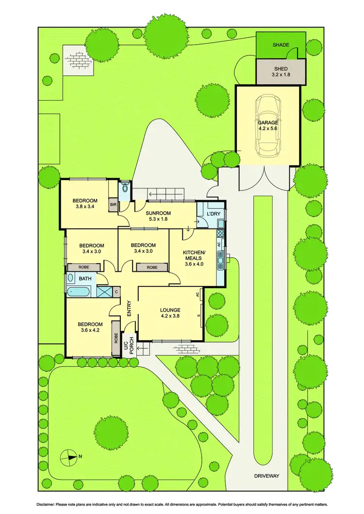 Floorplan of Homely house listing, 28 Gunyah Road, Blackburn North VIC 3130