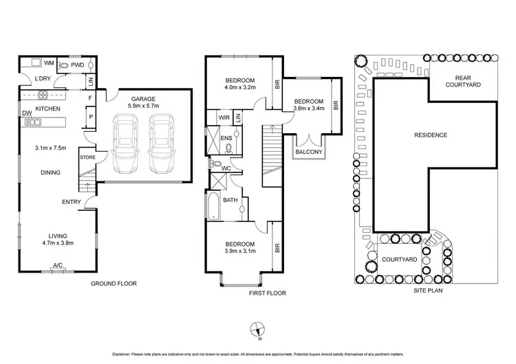 Floorplan of Homely house listing, 2/151-153 Hope Street, Geelong West VIC 3218