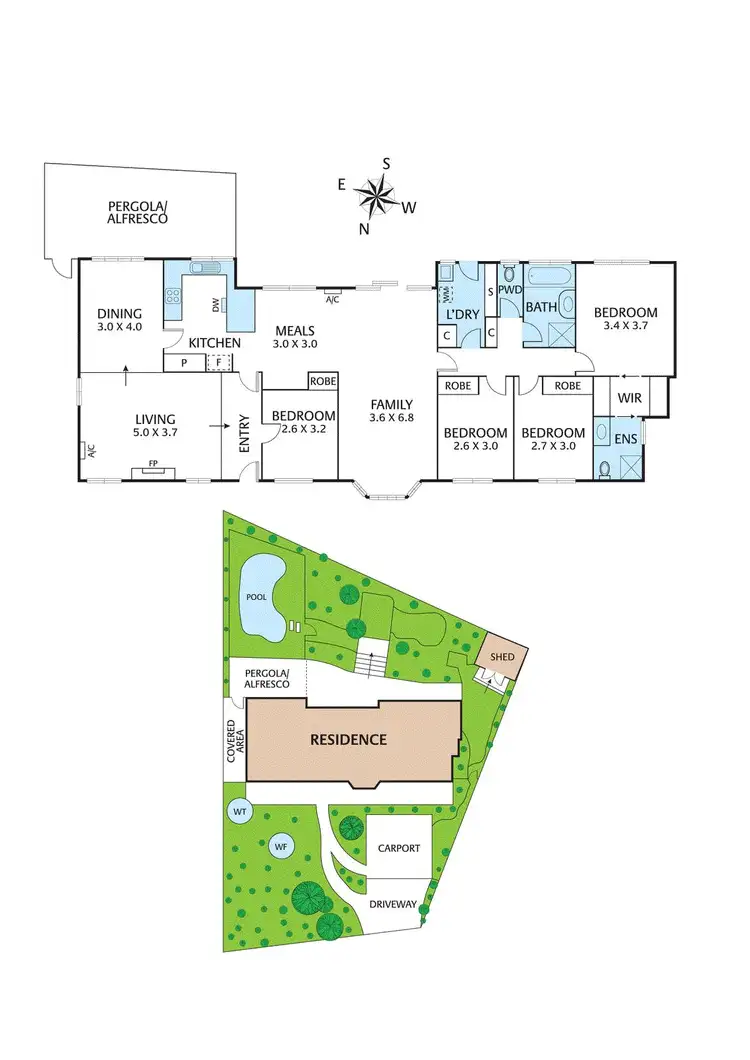 Floorplan of Homely house listing, 30 Shalbury Avenue, Eltham VIC 3095