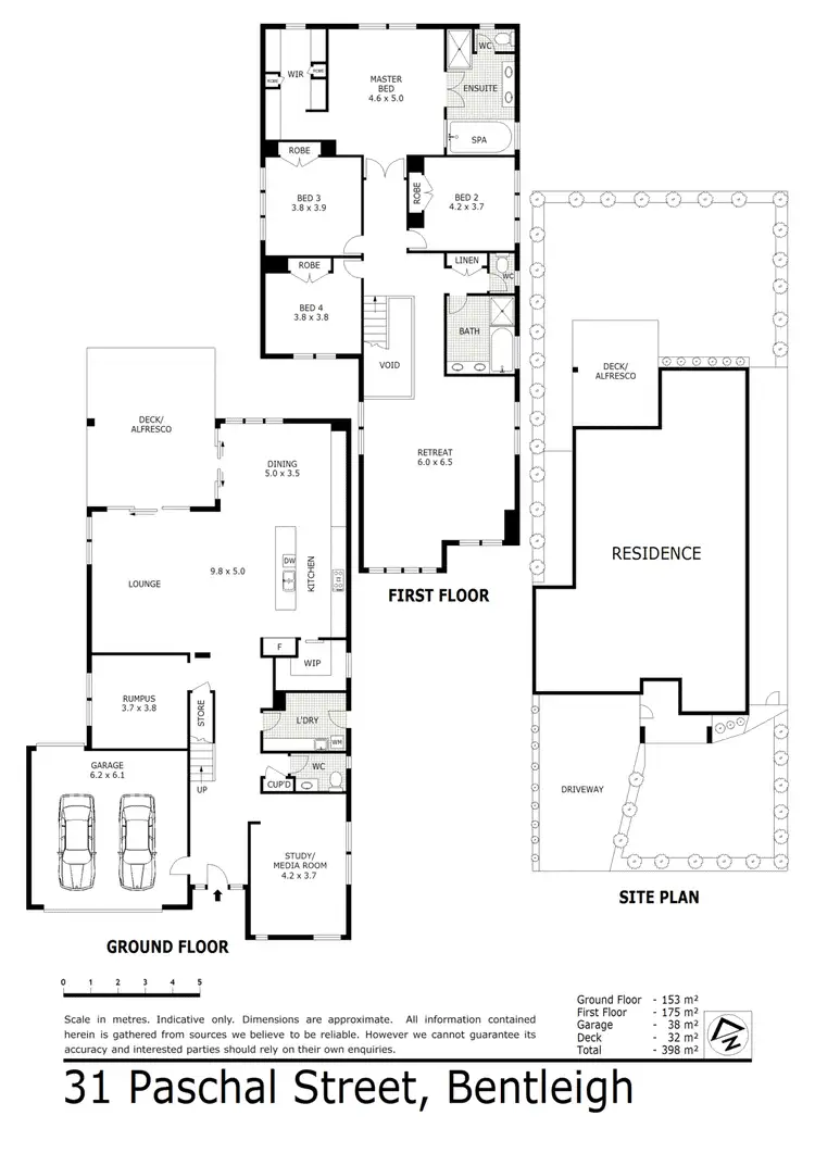 Floorplan of Homely house listing, 31 Paschal Street, Bentleigh VIC 3204