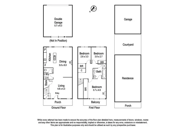 Floorplan of Homely house listing, 65 Lyndarum Drive, Epping VIC 3076
