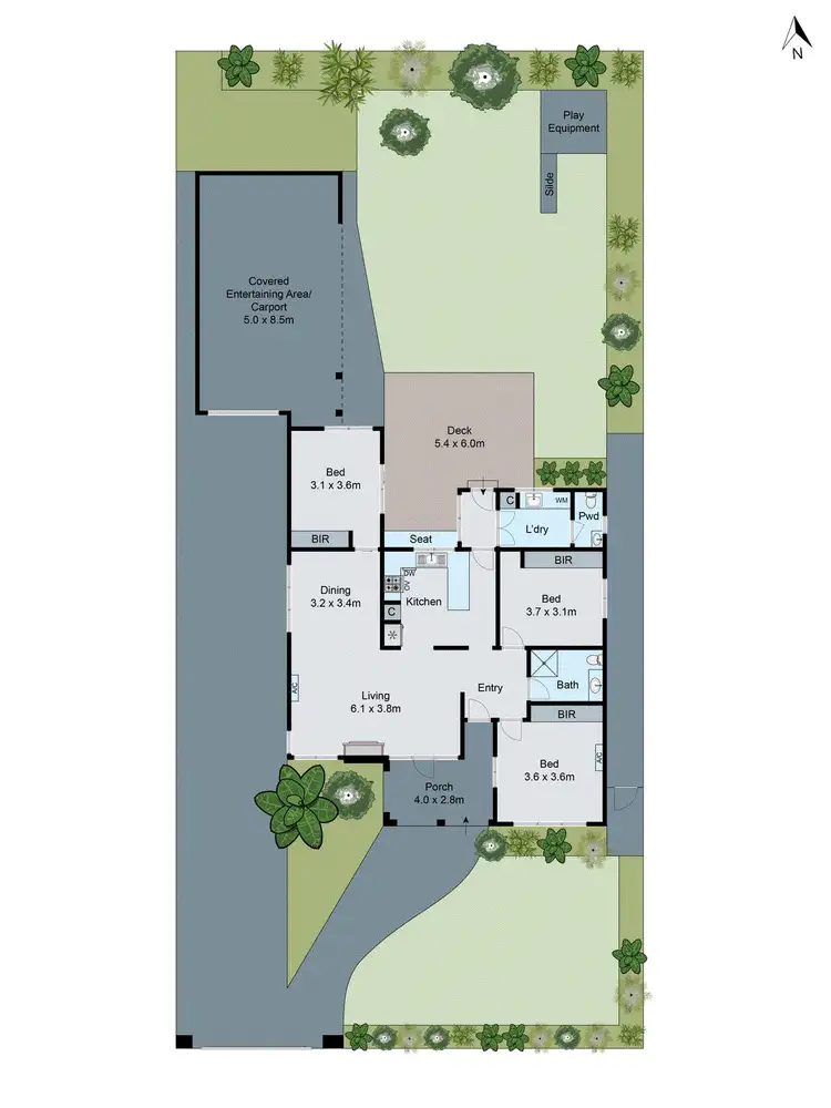 Floorplan of Homely house listing, 10 View Street, Clayton VIC 3168