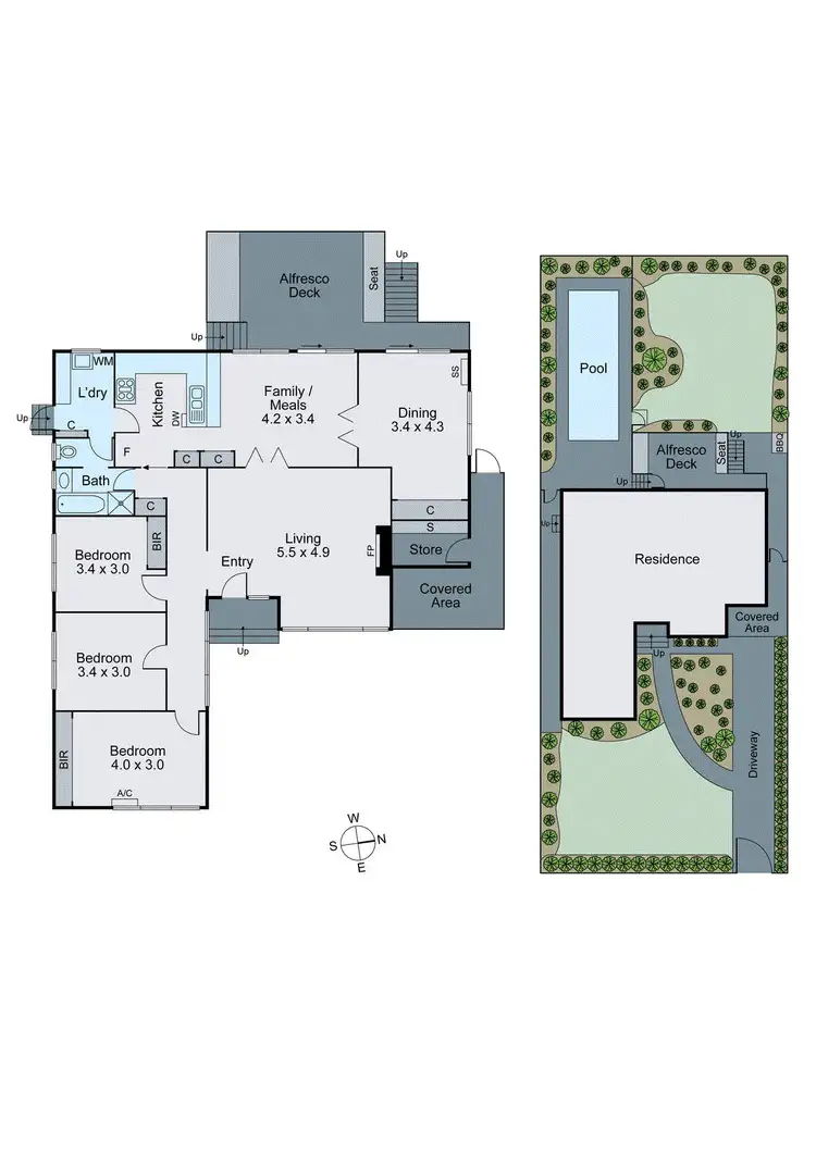 Floorplan of Homely house listing, 11 Murray Drive, Burwood VIC 3125