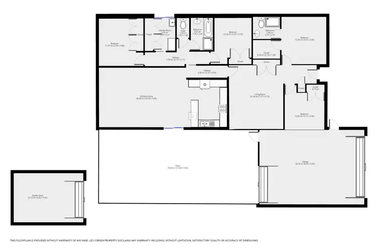 Floorplan of Homely house listing, 304 Dawson Street, Sale VIC 3850