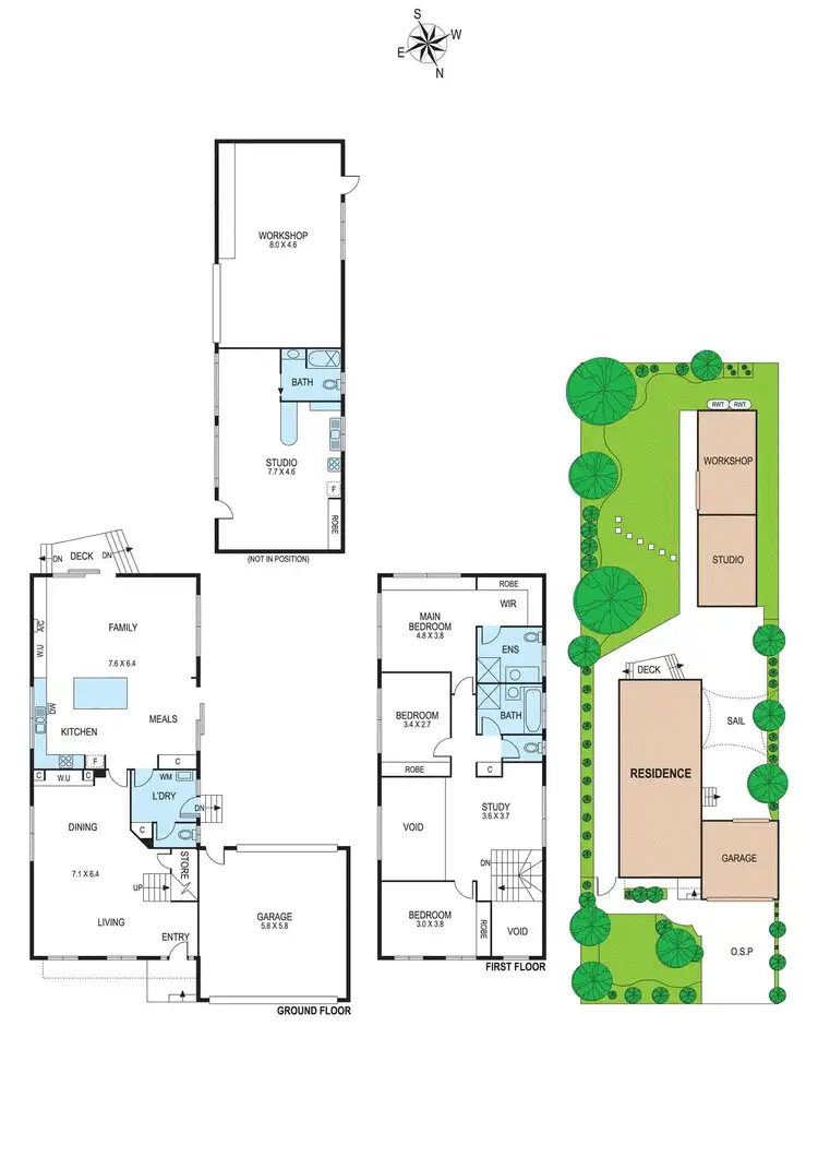 Floorplan of Homely house listing, 178 Patterson Road, Bentleigh VIC 3204