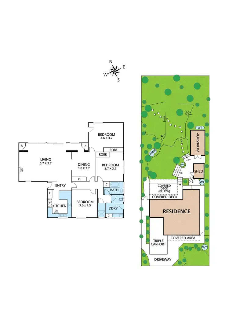 Floorplan of Homely house listing, 25 Upper Road, Wattle Glen VIC 3096