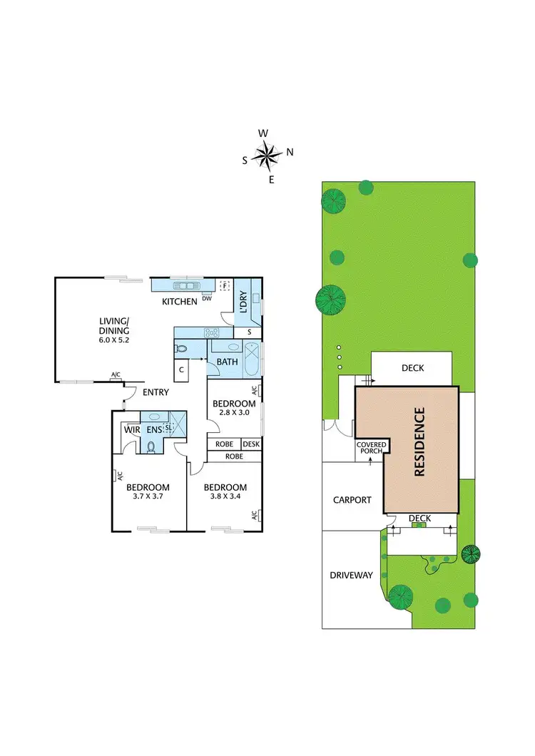 Floorplan of Homely house listing, 227 Bolton Street, Eltham VIC 3095