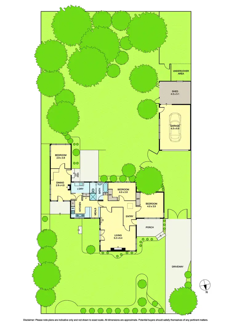 Floorplan of Homely house listing, 6 Heath Street, Blackburn VIC 3130