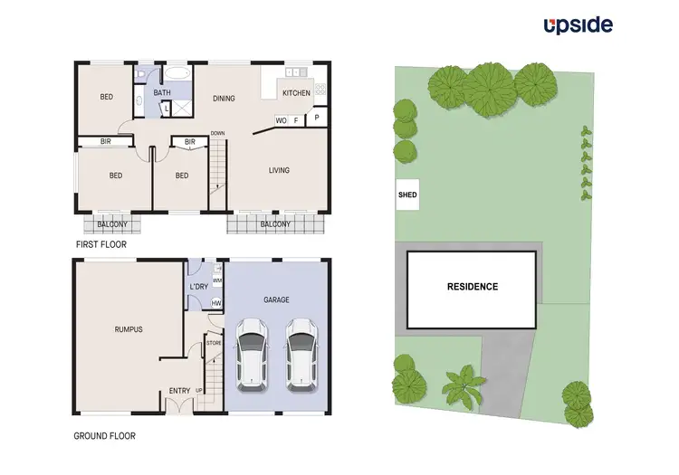 Floorplan of Homely house listing, 6 Erica Place, Minto NSW 2566