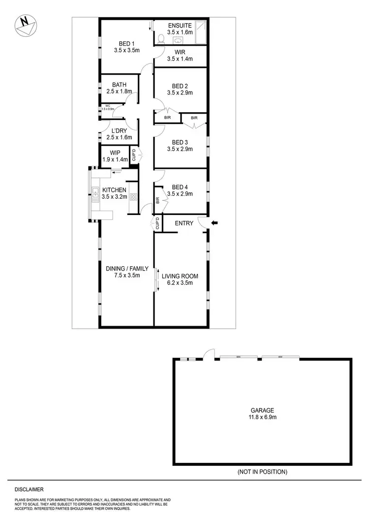 Floorplan of Homely house listing, 1876 Colac Ballarat Road, Rokewood VIC 3330