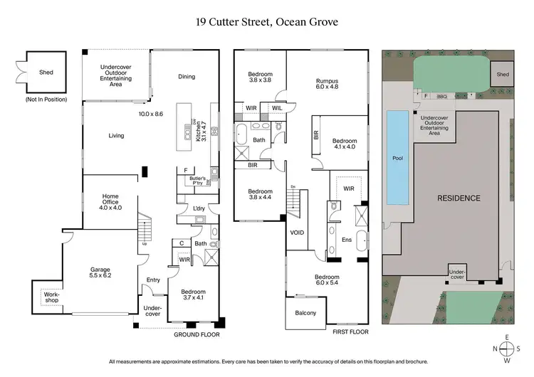 Floorplan of Homely house listing, 19 Cutter Street, Ocean Grove VIC 3226