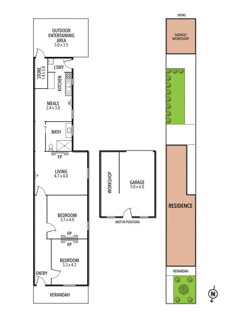 Floorplan of Homely house listing, 15 The Parade, Ascot Vale VIC 3032