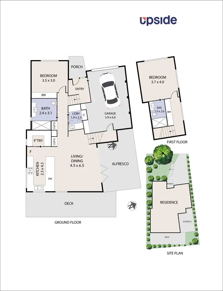 Floorplan of Homely house listing, 1A Burnett Crescent, Frankston South VIC 3199