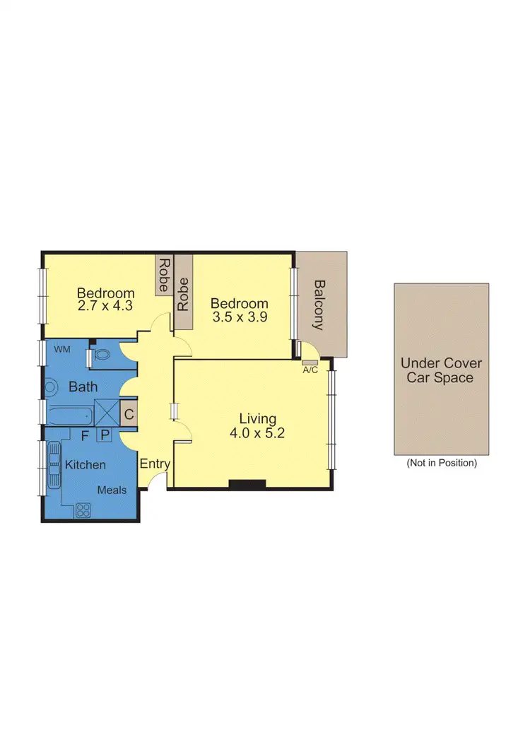 Floorplan of Homely apartment listing, 8/247 Burke Road, Glen Iris VIC 3146