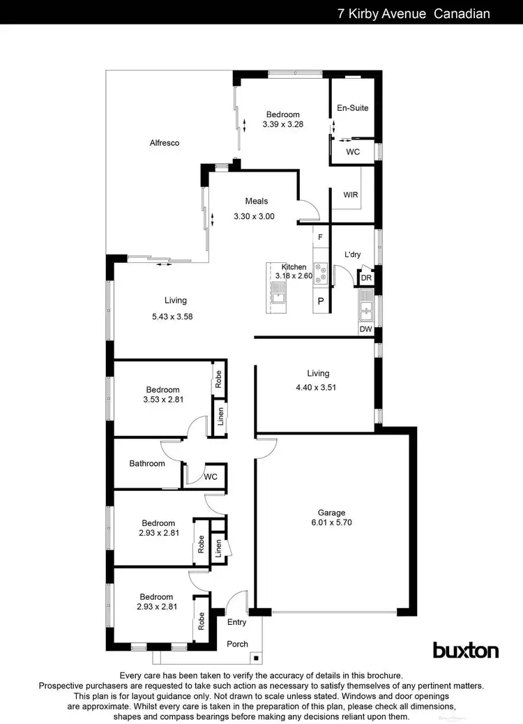 Floorplan of Homely house listing, 7 Kirby Avenue, Canadian VIC 3350