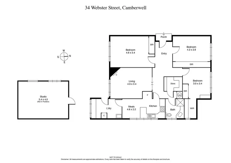Floorplan of Homely house listing, 34 Webster Street, Camberwell VIC 3124