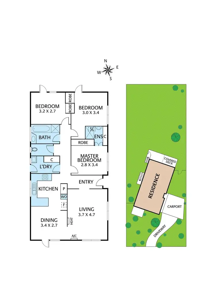 Floorplan of Homely house listing, 103 Brougham Street, Eltham VIC 3095