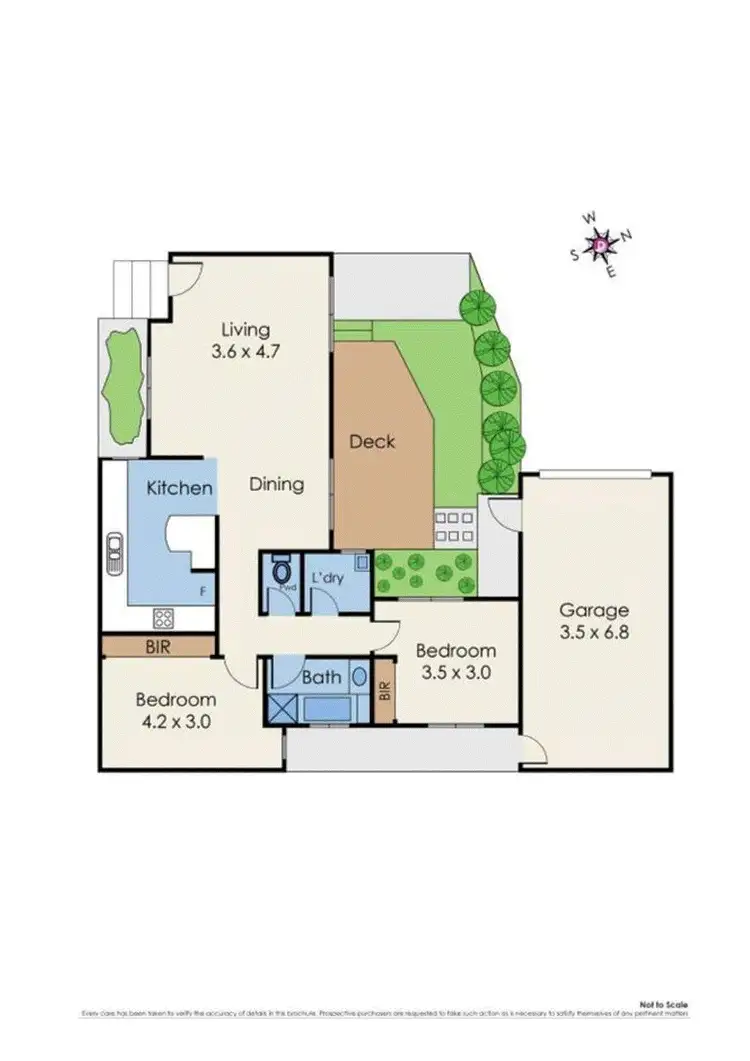 Floorplan of Homely unit listing, 2/7 Barnett Grove, Noble Park VIC 3174