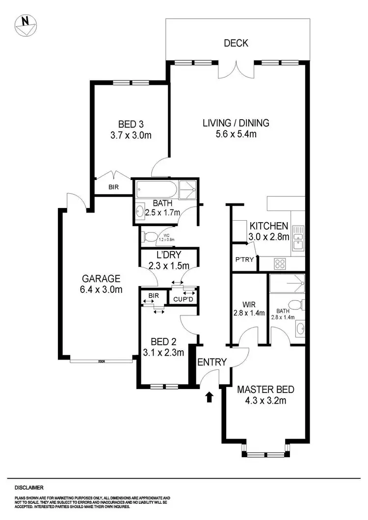 Floorplan of Homely house listing, 1159A Eyre Street, Newington VIC 3350