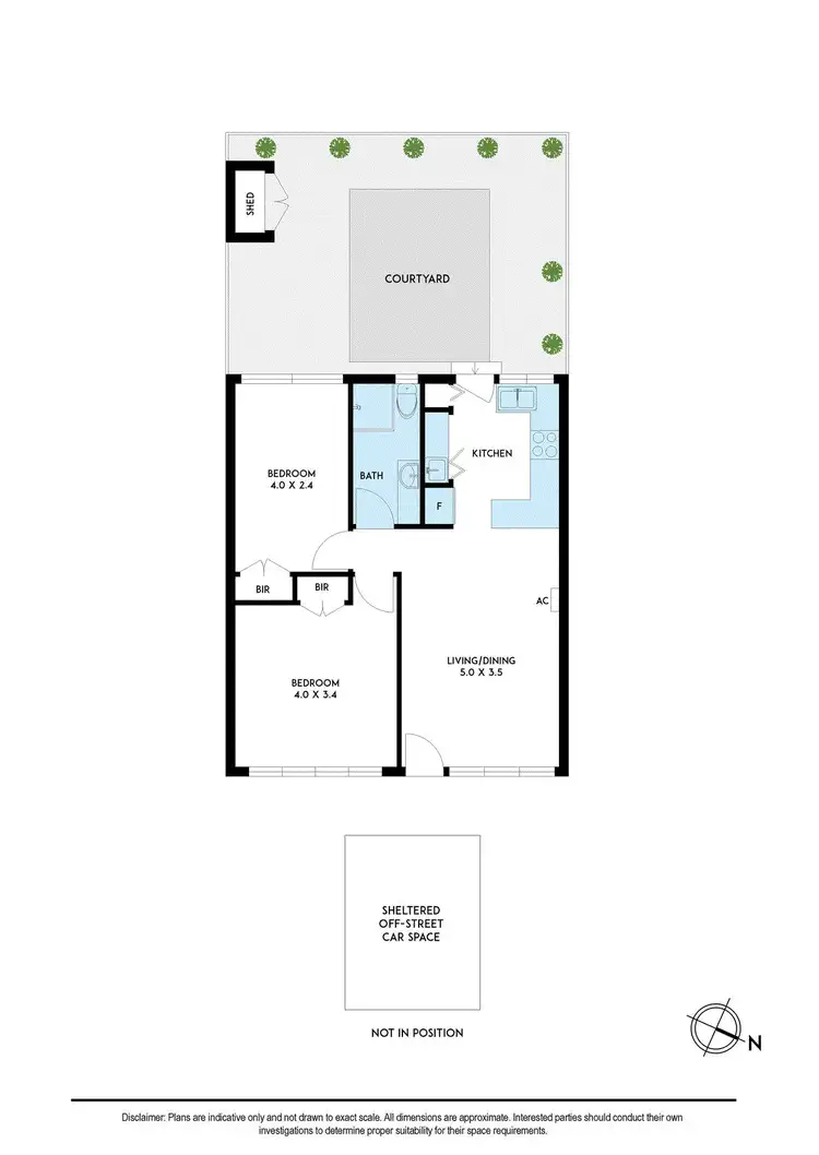 Floorplan of Homely unit listing, 2/12 Swanpool Avenue, Chelsea VIC 3196