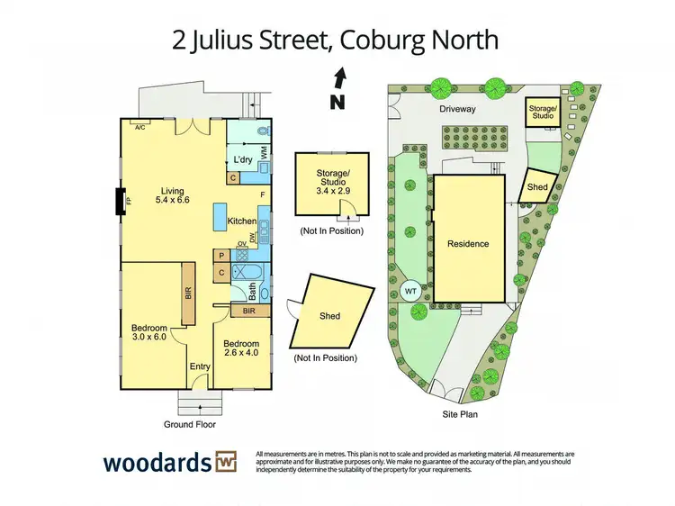Floorplan of Homely house listing, 2 Julius Street, Coburg North VIC 3058