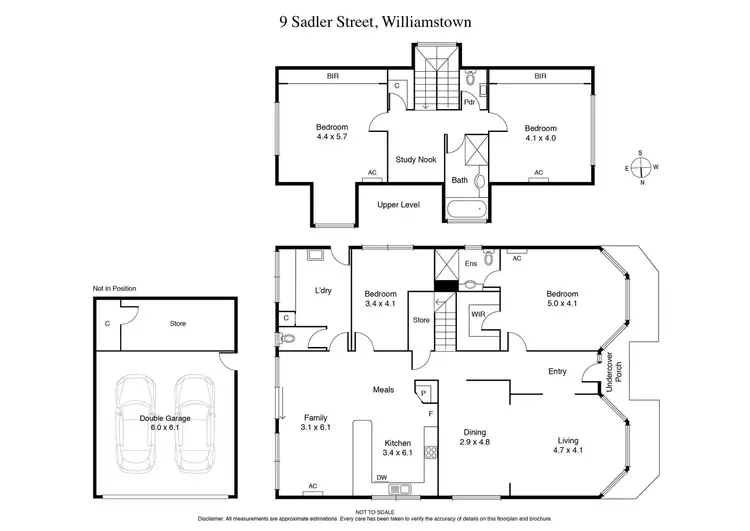 Floorplan of Homely house listing, 9 Sadler Street, Williamstown VIC 3016