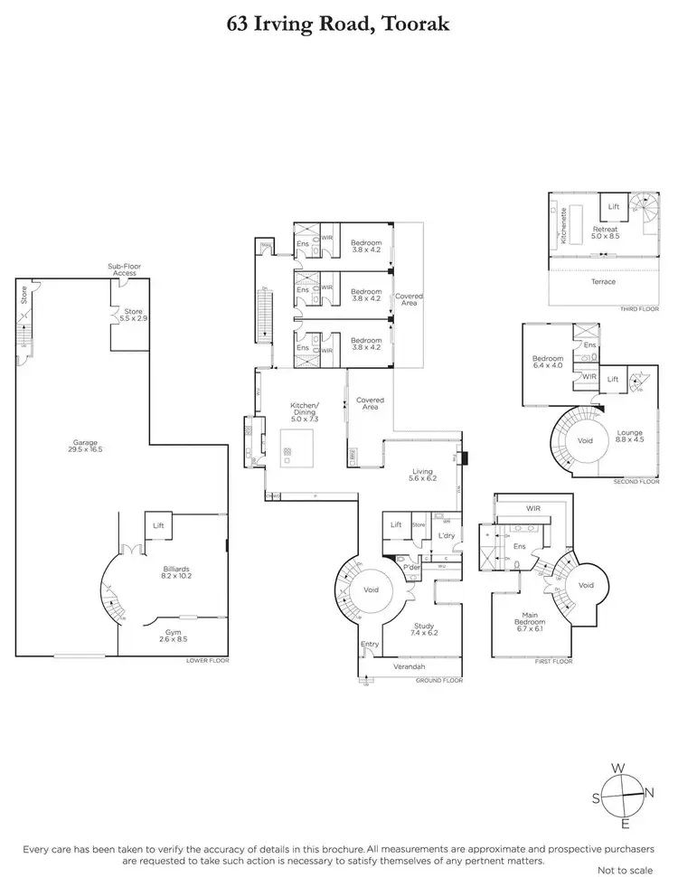 Floorplan of Homely land listing, 63 Irving Road, Toorak VIC 3142