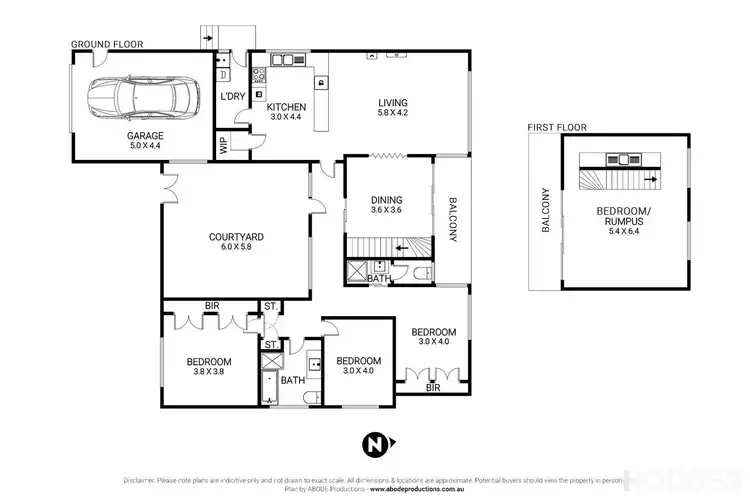 Floorplan of Homely house listing, 19 Blackwell Street, Ocean Grove VIC 3226