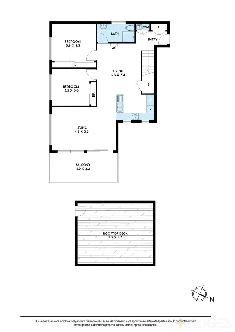 Floorplan of Homely apartment listing, 10/5 Maury Road, Chelsea VIC 3196
