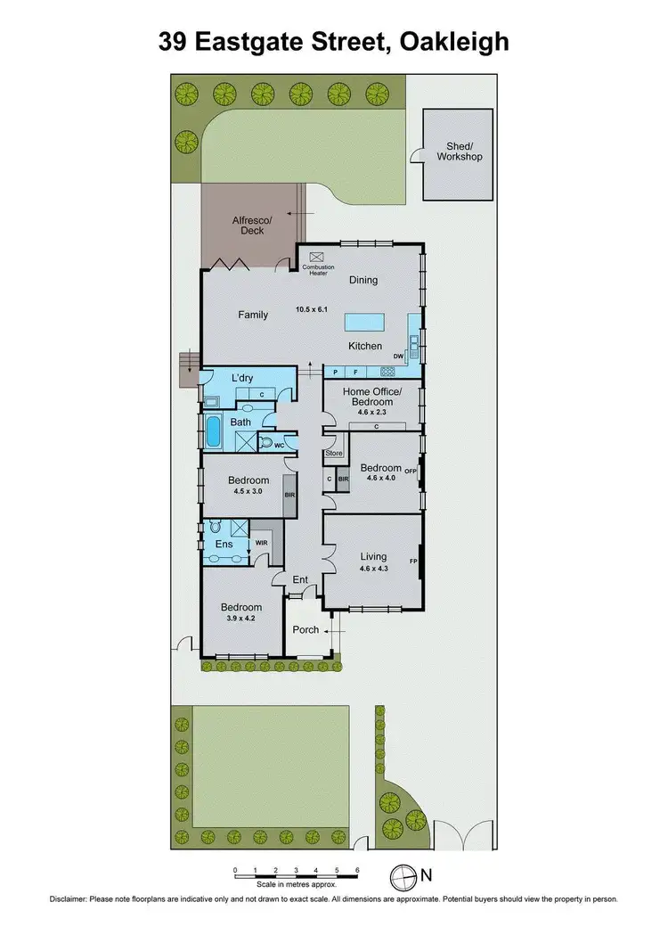 Floorplan of Homely house listing, 39 Eastgate Street, Oakleigh VIC 3166