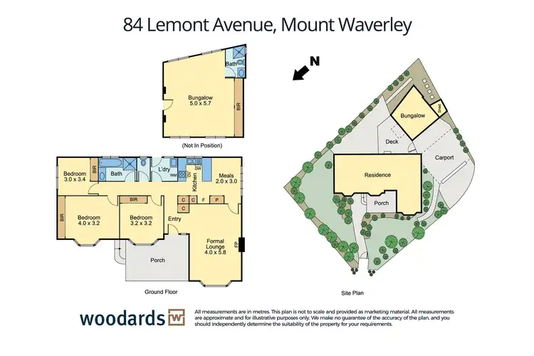Floorplan of Homely house listing, 84 Lemont Avenue, Mount Waverley VIC 3149