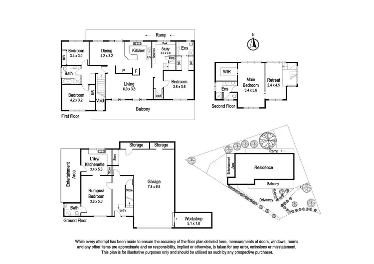 Floorplan of Homely house listing, 6 Lodge Court, Viewbank VIC 3084