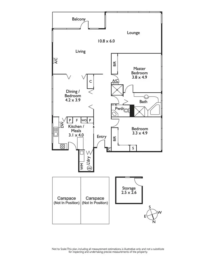 Floorplan of Homely apartment listing, APT 3/13 Callantina Road, Hawthorn VIC 3122