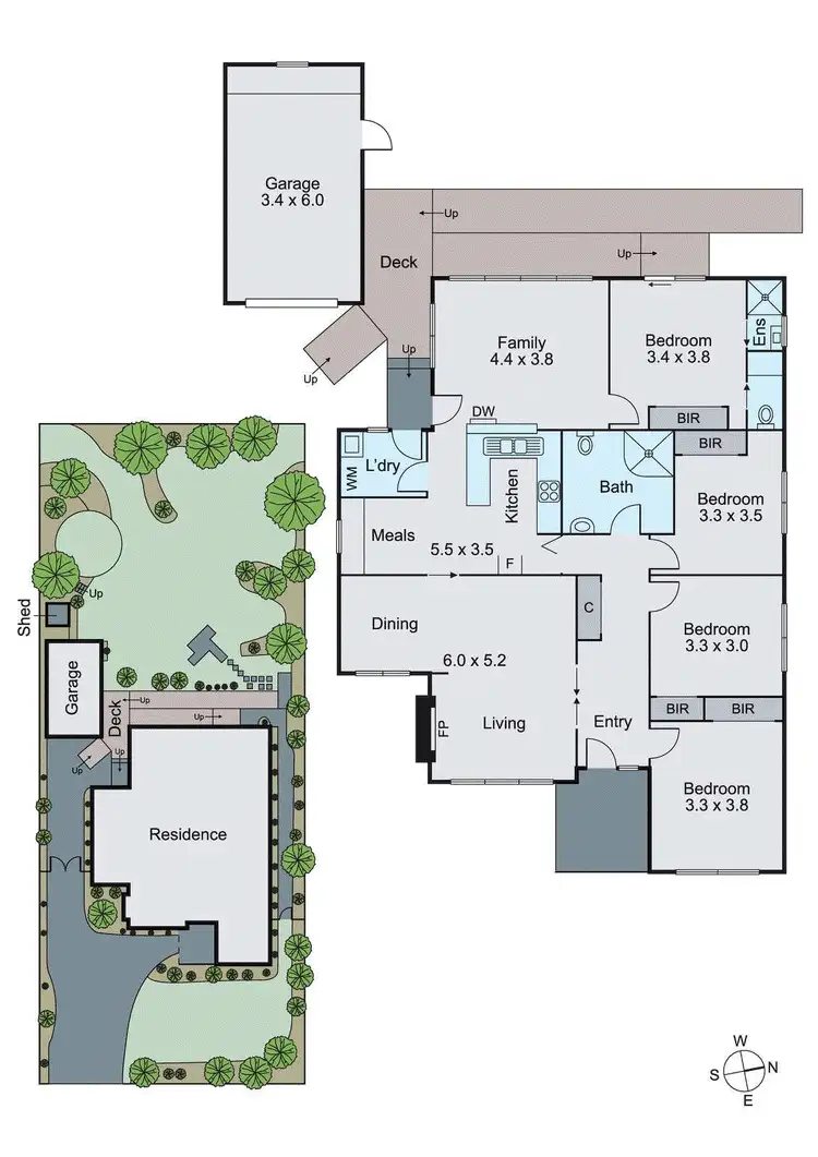 Floorplan of Homely house listing, 7 Milloo Crescent, Mount Waverley VIC 3149
