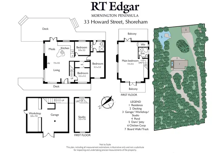 Floorplan of Homely house listing, 33 Howard Street, Shoreham VIC 3916