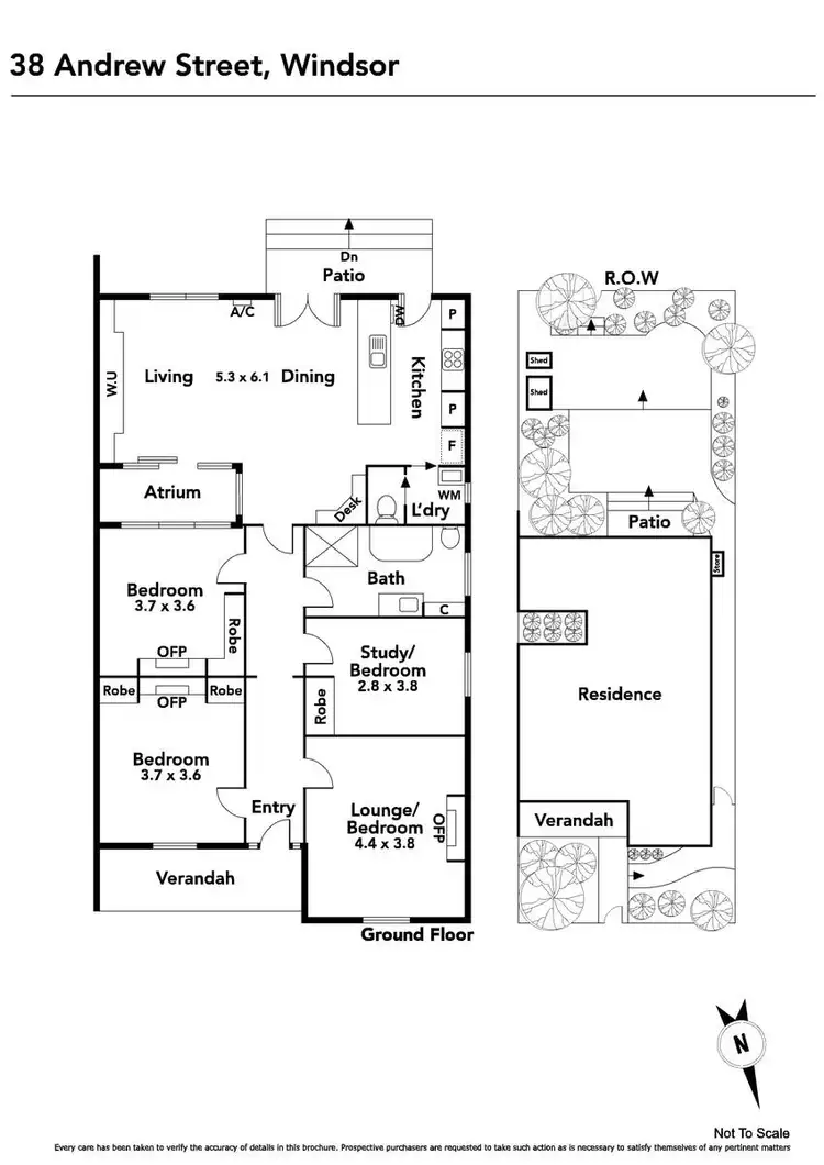 Floorplan of Homely house listing, 38 Andrew Street, Windsor VIC 3181
