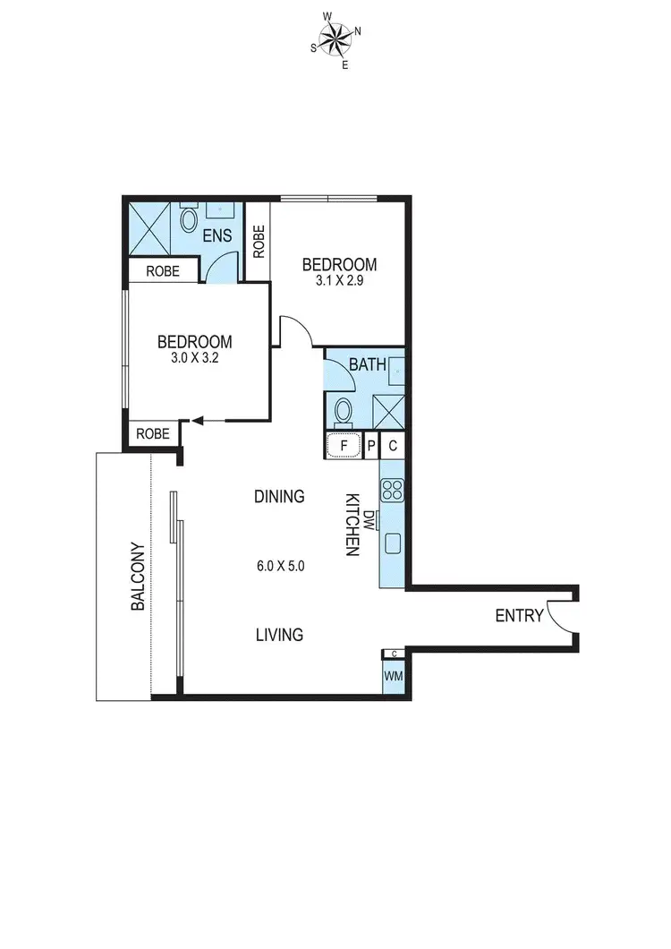 Floorplan of Homely apartment listing, 104/14 Maroona Road, Carnegie VIC 3163