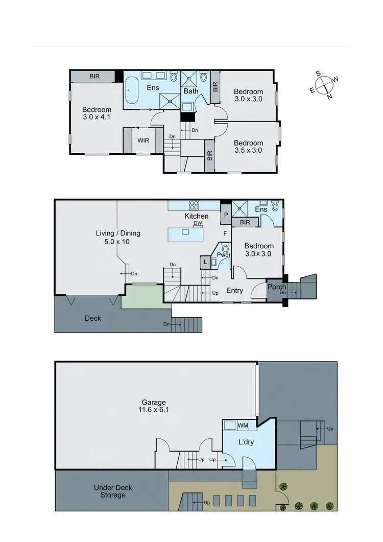 Floorplan of Homely townhouse listing, 7 King Street, Glen Iris VIC 3146