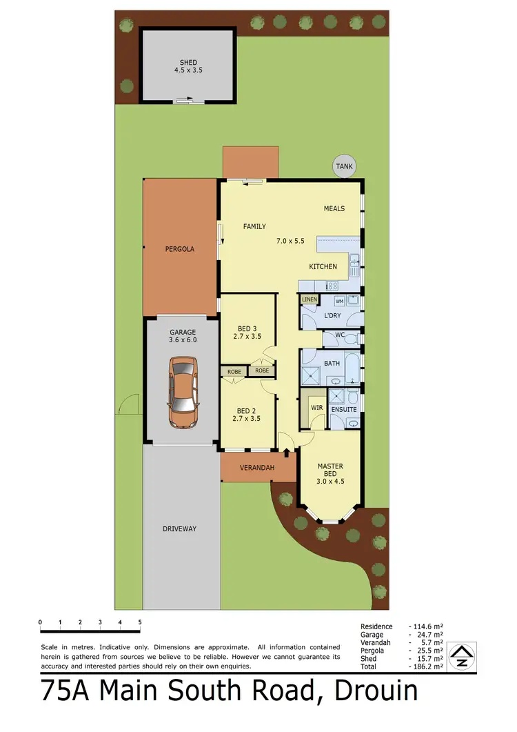 Floorplan of Homely house listing, 75A Main South Road, Drouin VIC 3818
