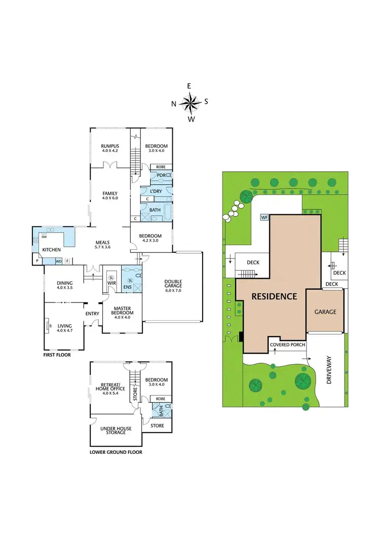 Floorplan of Homely house listing, 38 Porter Street, Eltham VIC 3095