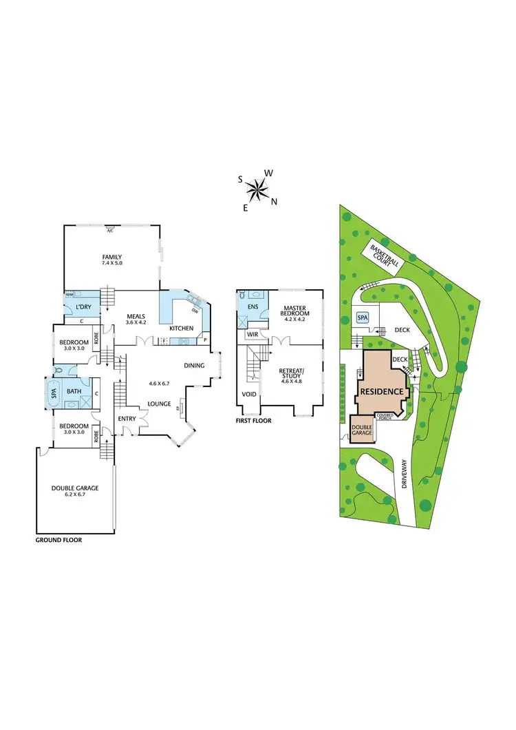 Floorplan of Homely house listing, 22 Echidna Road, Eltham VIC 3095