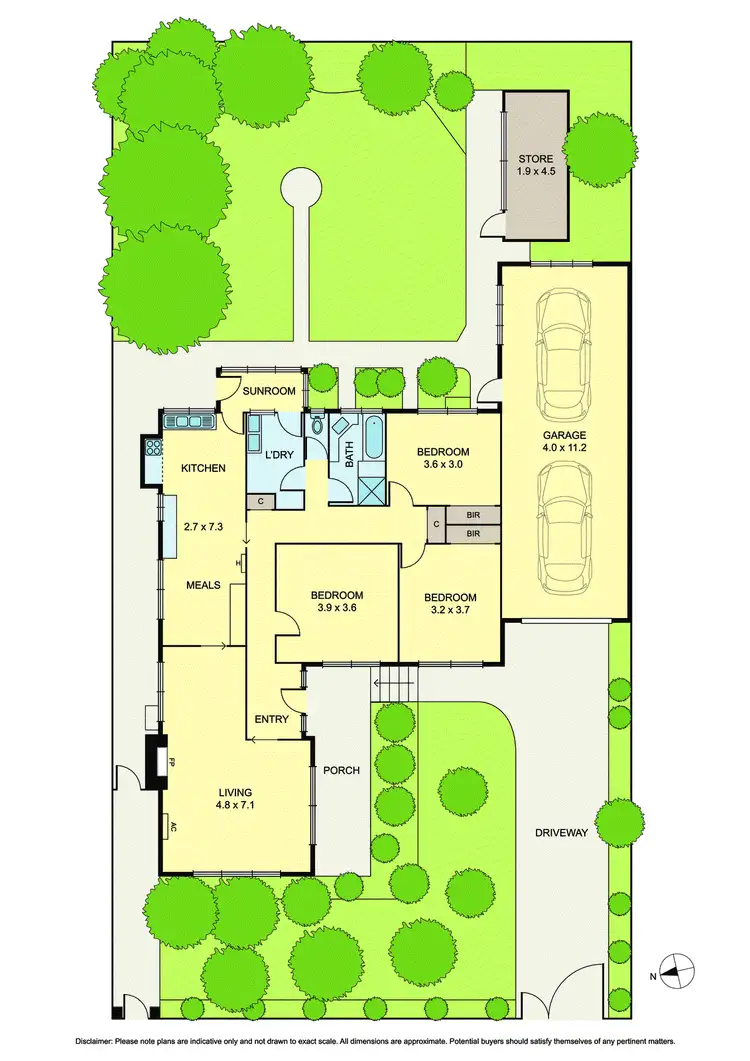 Floorplan of Homely house listing, 17 Cyprus Avenue, Nunawading VIC 3131
