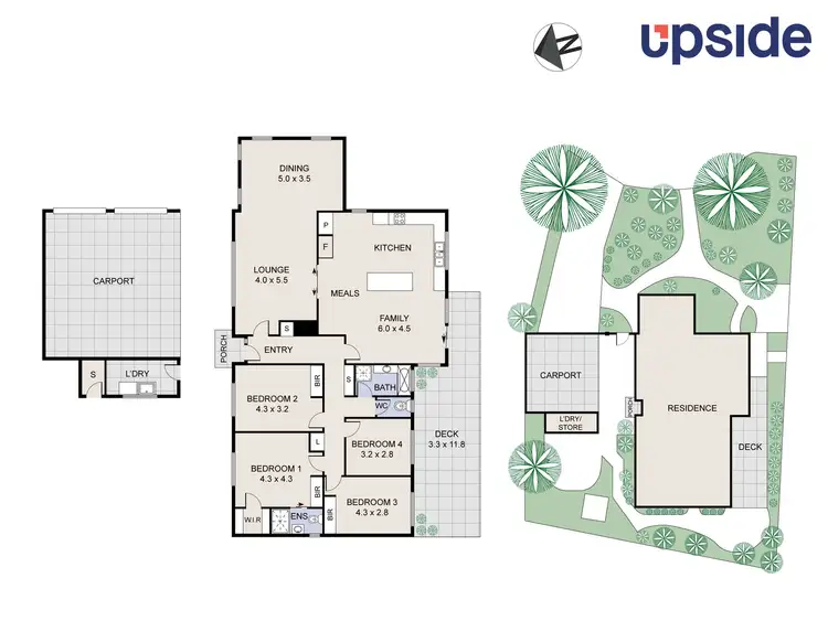 Floorplan of Homely house listing, 6 Pring Place, Latham ACT 2615