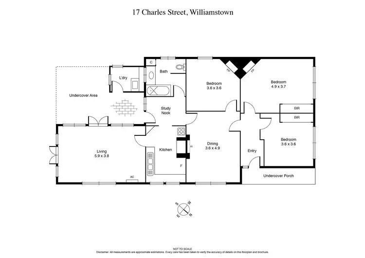 Floorplan of Homely house listing, 17 Charles Street, Williamstown VIC 3016