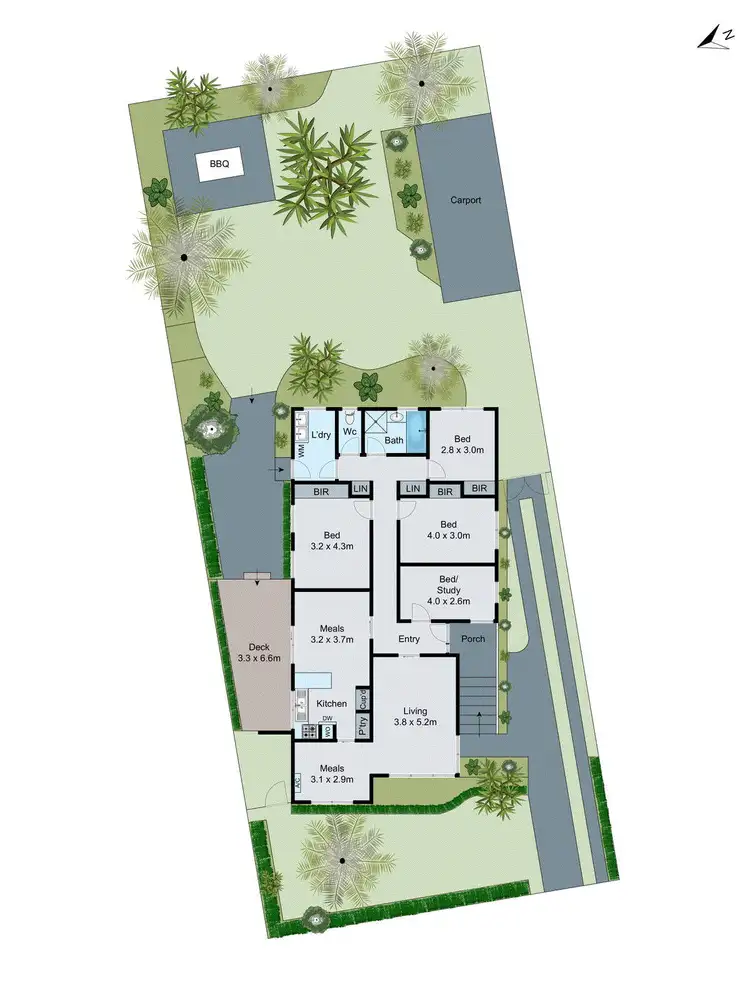 Floorplan of Homely house listing, 54 Swayfield Road, Mount Waverley VIC 3149